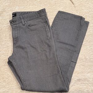 Hugo Boss Men's Gray Slim Straight Jeans
